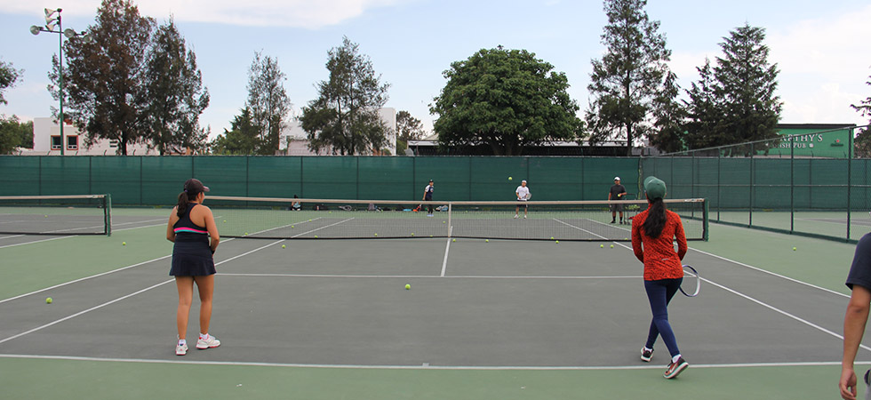 Tenis con Jorge Gómez